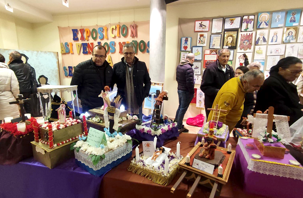 Los ms pequeos muestra su visin de la Semana Santa en la sede del Cabildo hasta el 29 de marzo